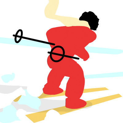 Skifahren Spiel Skifahren Spiel
